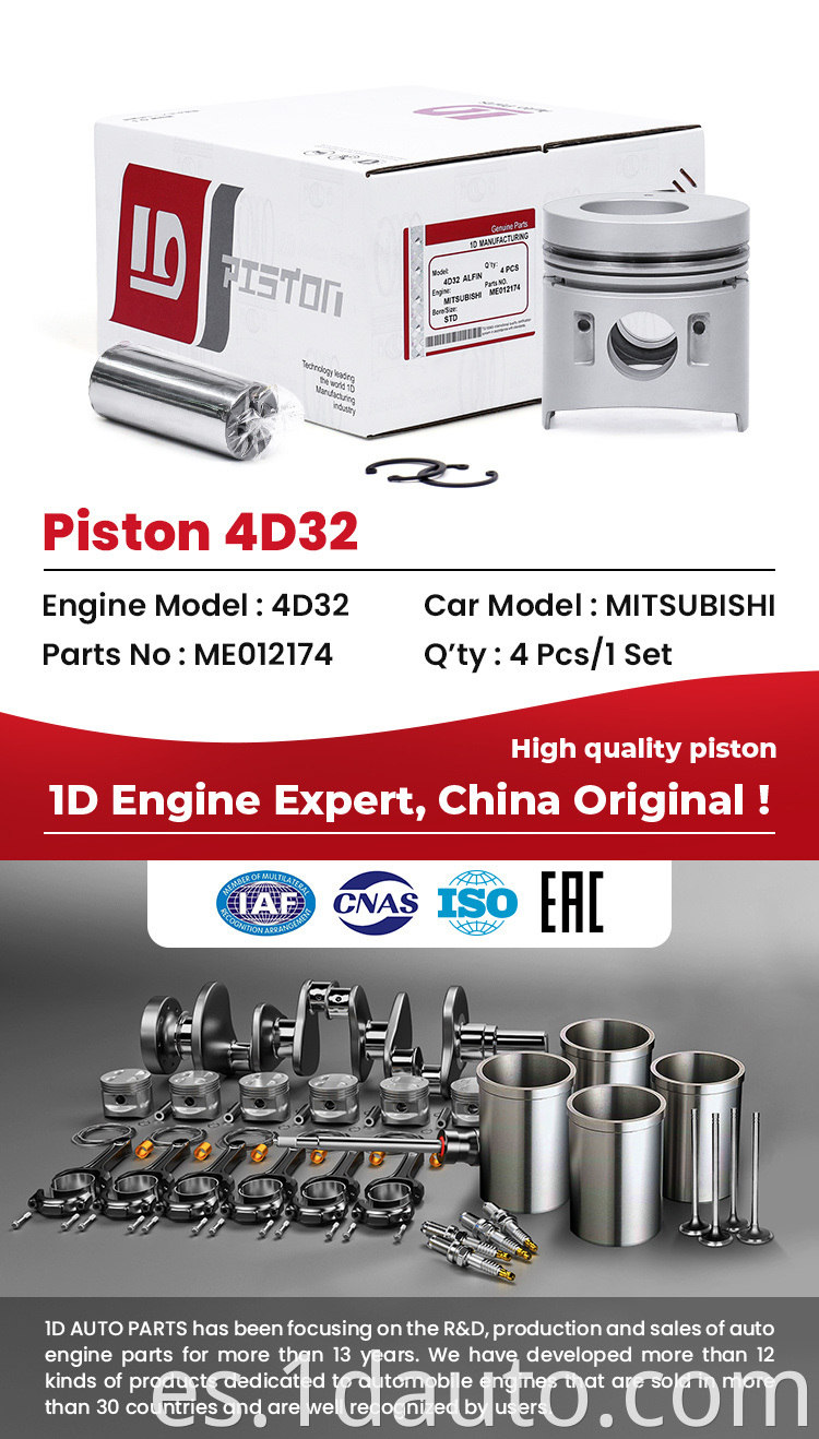MITSUBISHI 4D32 Engine Piston Set